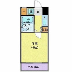 プラーズ新丸子の物件間取画像